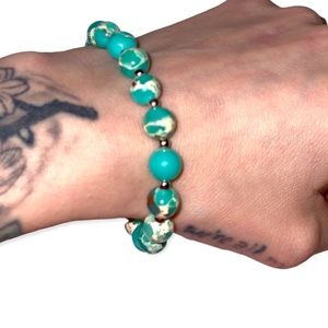 Essential oil diffuser bracelet *aqua marine